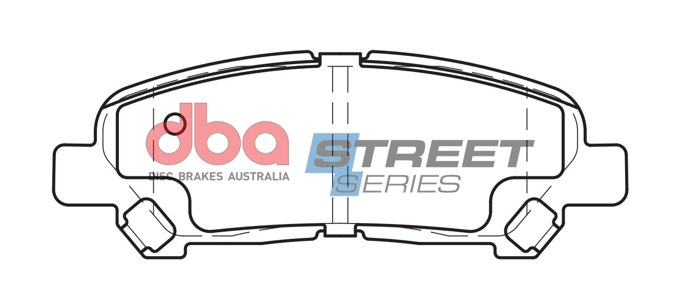 Brake Pads Street Series Ceramic | Rear Axle - DB2005SS