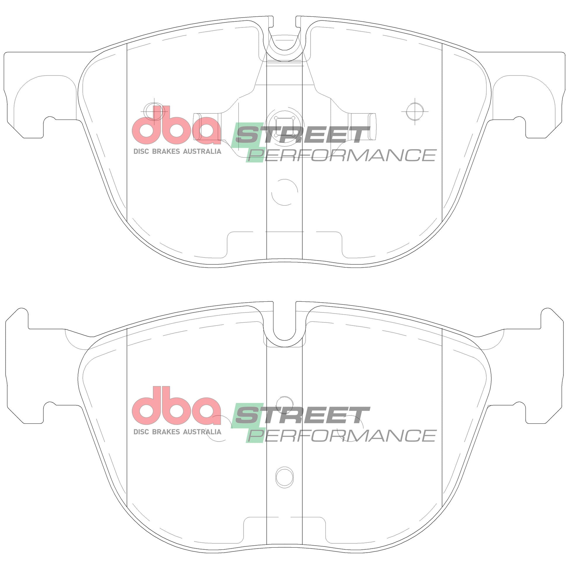 Brake Pads Street Performance | Front Axle - DB2006SP