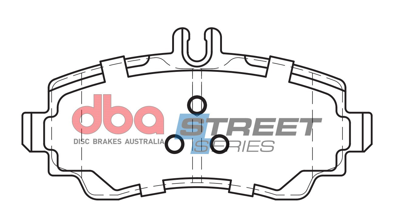 Brake Pads Street Series Ceramic | Front Axle - DB2021SS