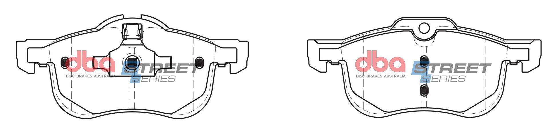 Brake Pads Street Series Ceramic | Front Axle - DB2022SS
