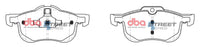 Brake Pads Street Series Ceramic | Front Axle - DB2022SS