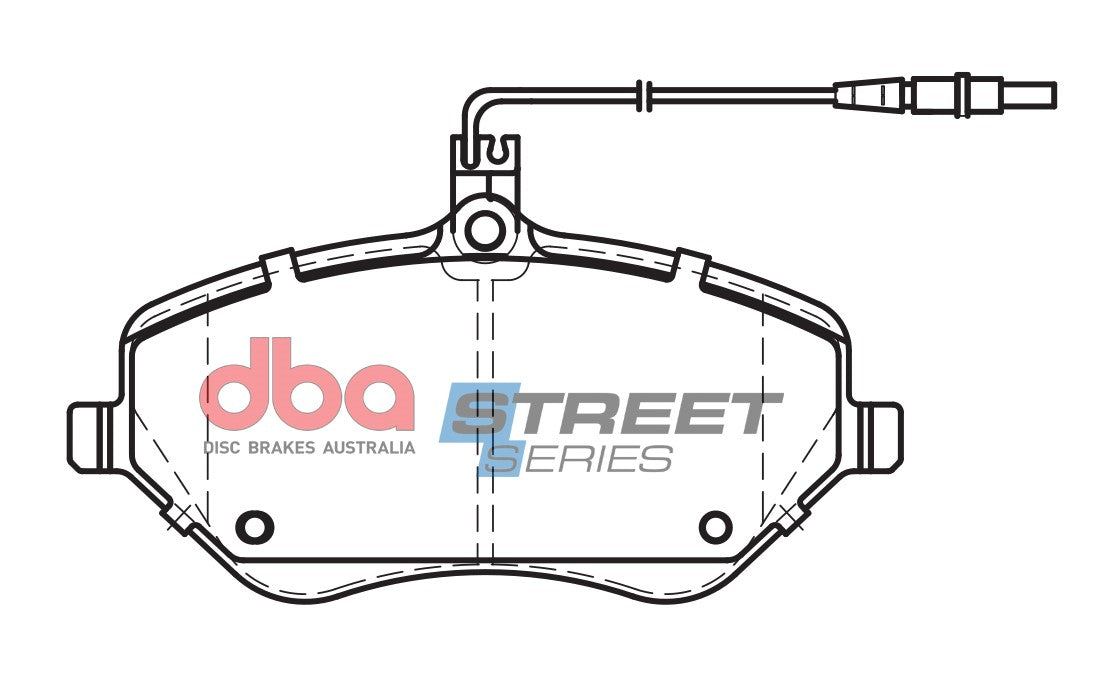 Brake Pads Street Series Ceramic | Front Axle - DB2024SS
