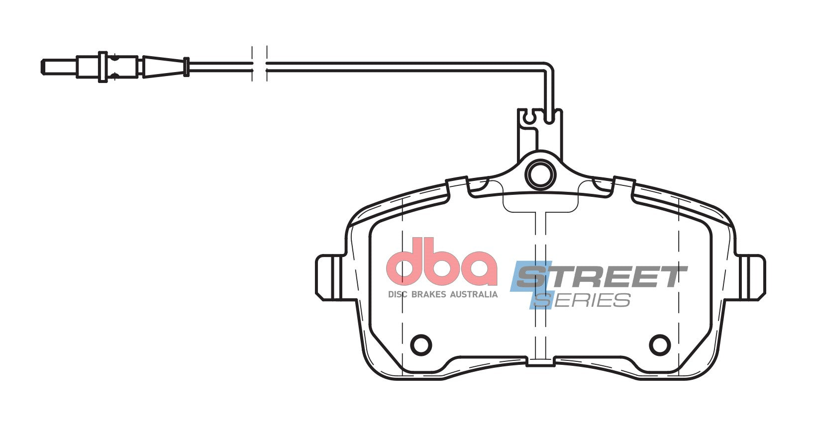 Brake Pads Street Series Ceramic | Front Axle - DB2025SS