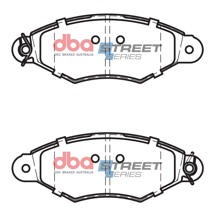 Brake Pads Street Series Ceramic | Front Axle - DB2026SS