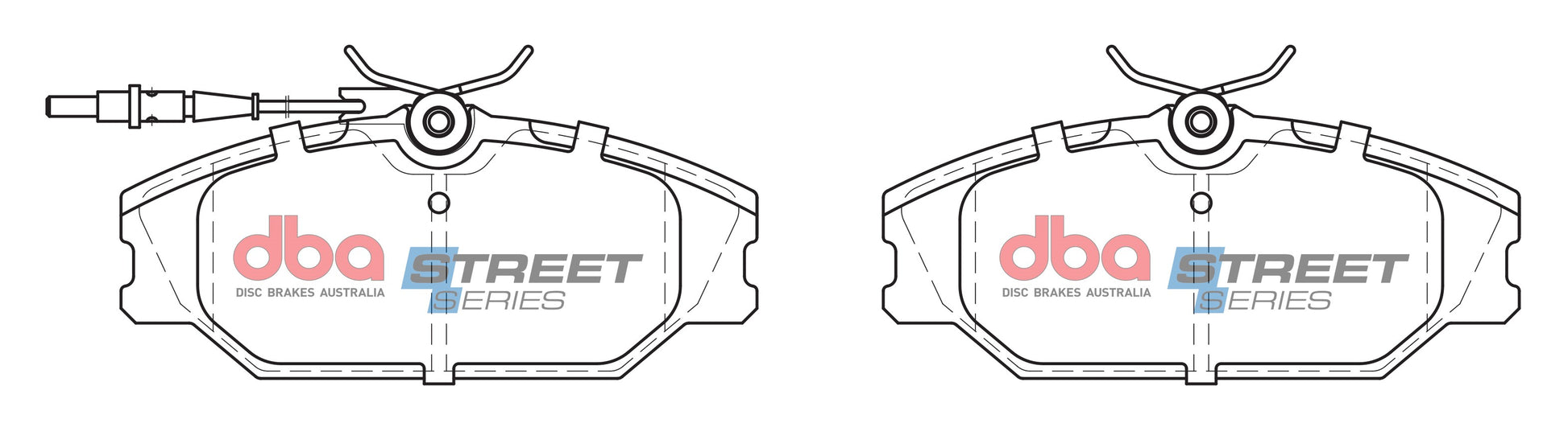 Brake Pads Street Series Ceramic | Front Axle - DB2029SS