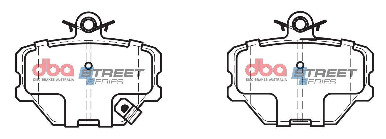 Brake Pads Street Series Ceramic | Front Axle - DB2030SS
