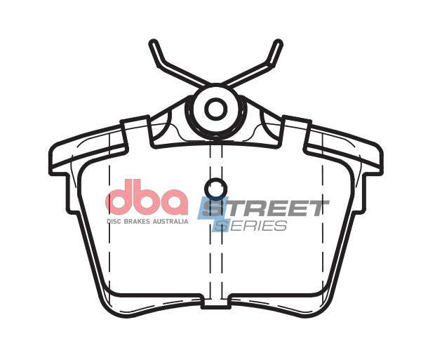 Brake Pads Street Series Ceramic | Rear Axle - DB2033SS