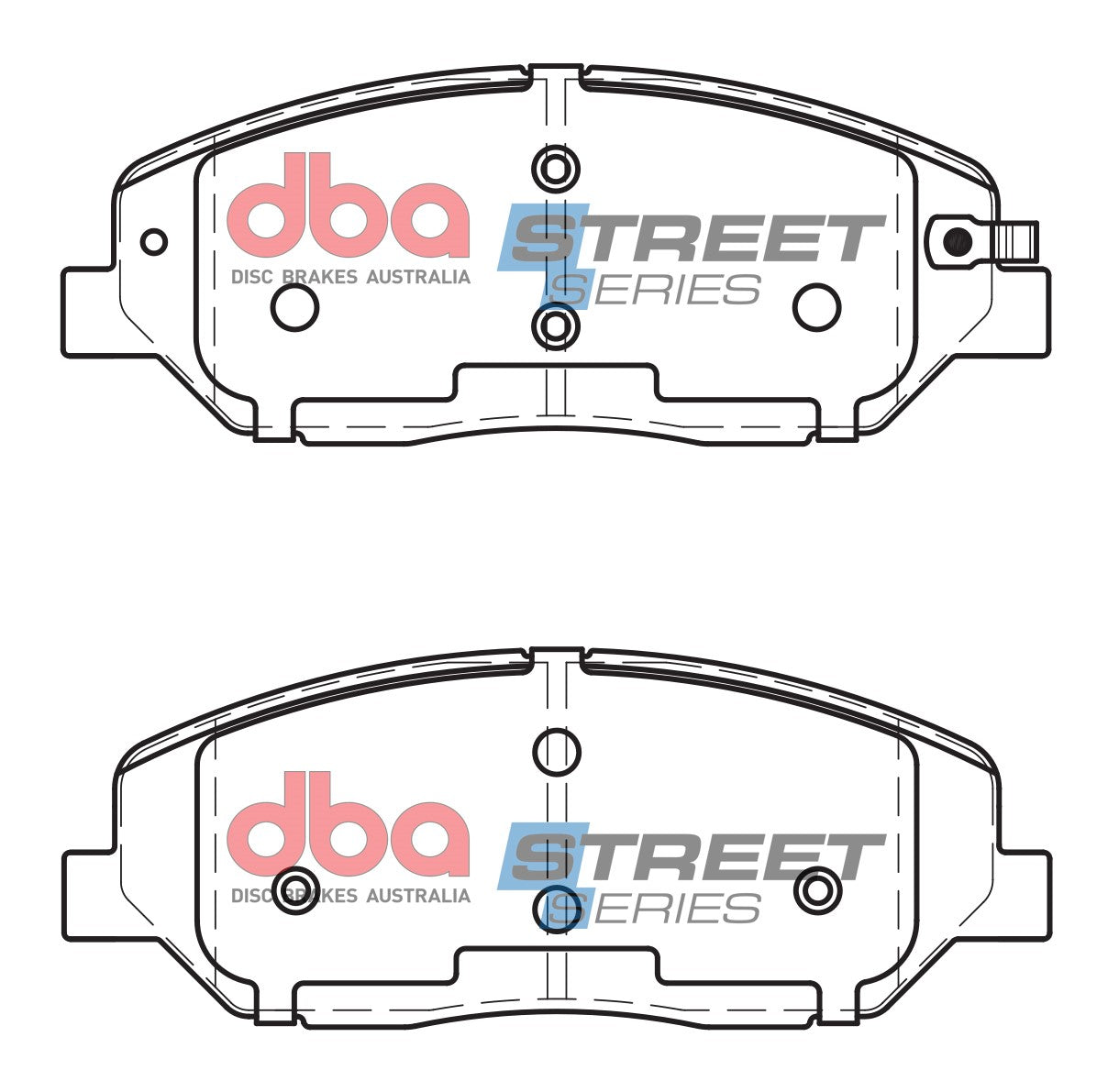 Brake Pads Street Series Ceramic | Front Axle - DB2034SS
