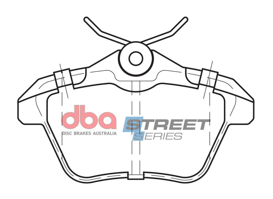 Brake Pads Street Series Ceramic | Rear Axle - DB2038SS