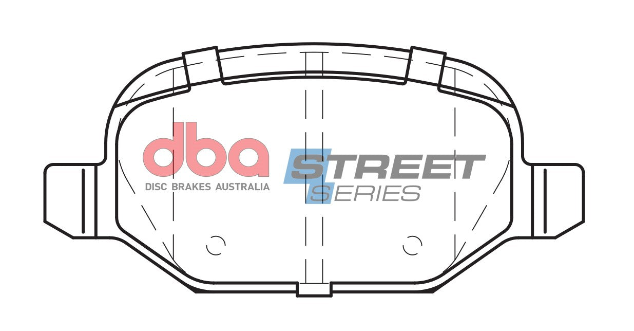 Brake Pads Street Series Ceramic | Rear Axle - DB2039SS