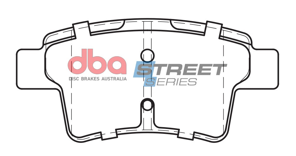Brake Pads Street Series Ceramic | Rear Axle - DB2041SS