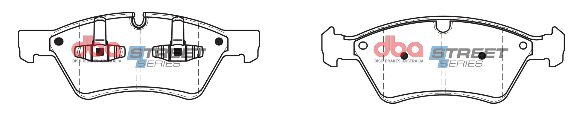 Brake Pads Street Series Ceramic | Front Axle - DB2048SS