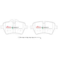 Brake Pads Street Performance | Front Axle - DB2052SP