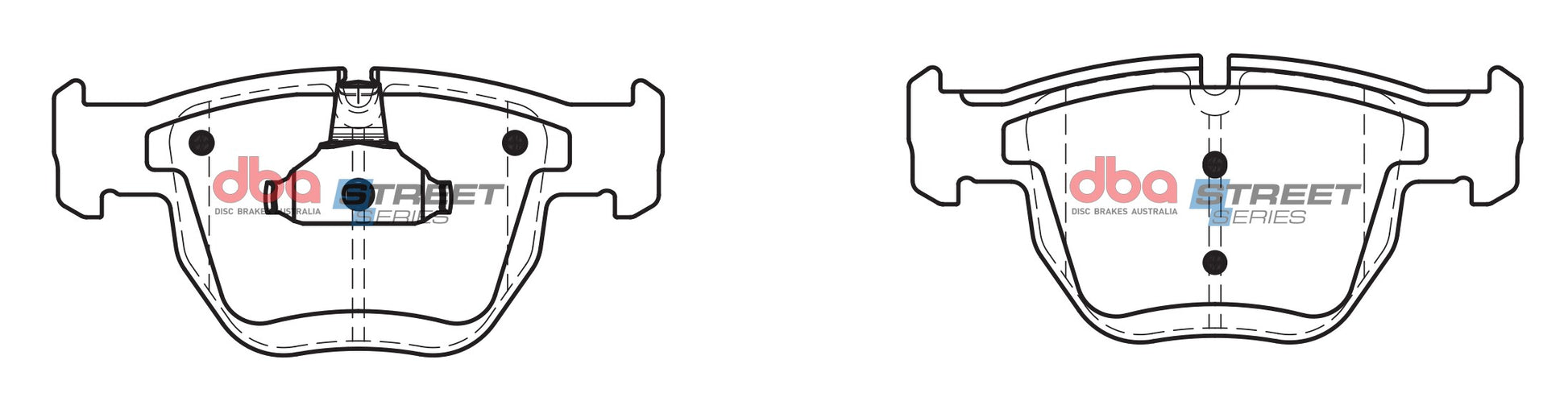 Brake Pads Street Series Semi-metallic | Front Axle - DB2054SS