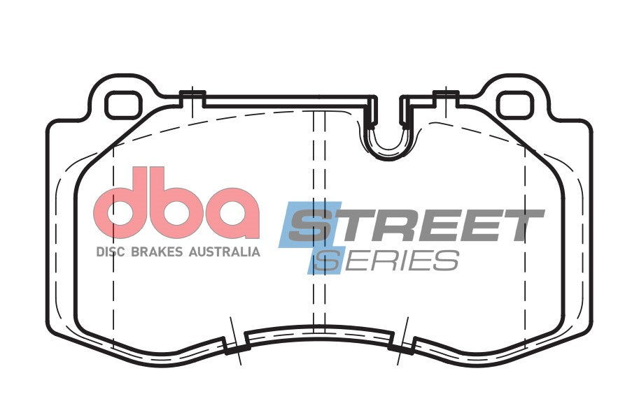 Brake Pads Street Series Ceramic | Front Axle - DB2057SS