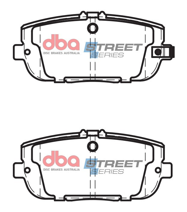 Brake Pads Street Series Ceramic | Rear Axle - DB2064SS