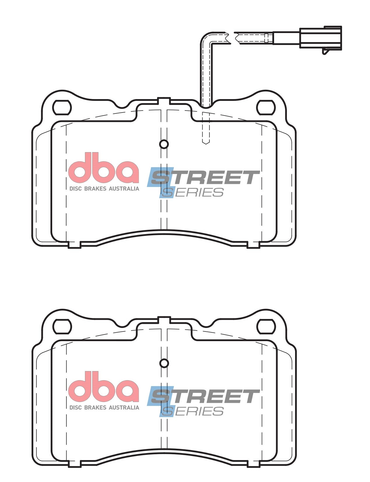 Brake Pads Street Series Ceramic | Front Axle - DB2067SS