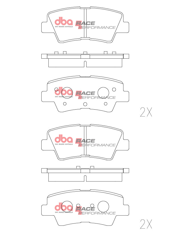 Brake Pads Race Performance - DB2076RP