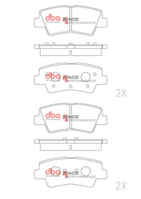 Brake Pads Race Performance - DB2076RP