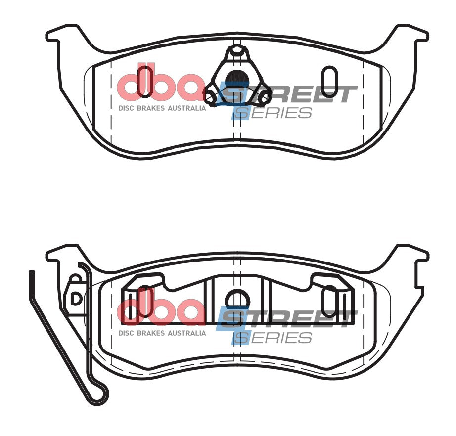 Brake Pads Street Series Ceramic - DB2163SS