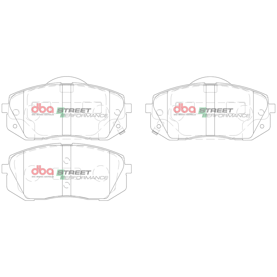 Brake Pads Street Performance | Front Axle - DB2174SP