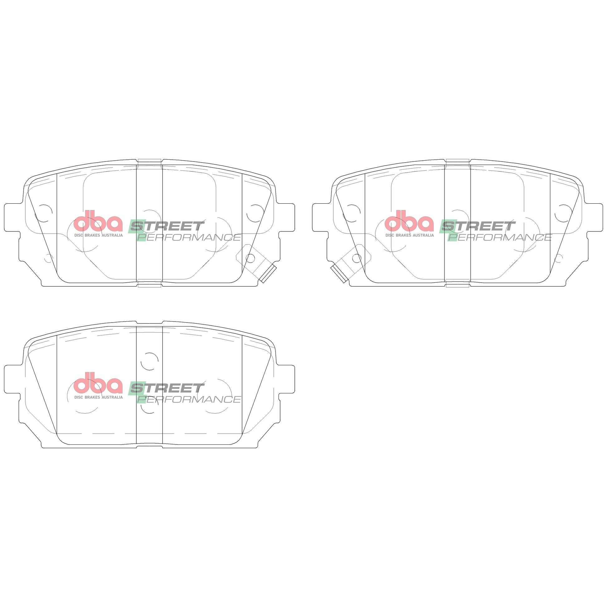 Brake Pads Street Performance - DB2175SP