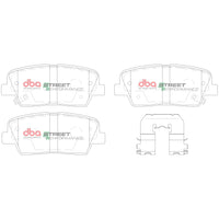 Brake Pads Street Performance | Rear Axle - DB2178SP