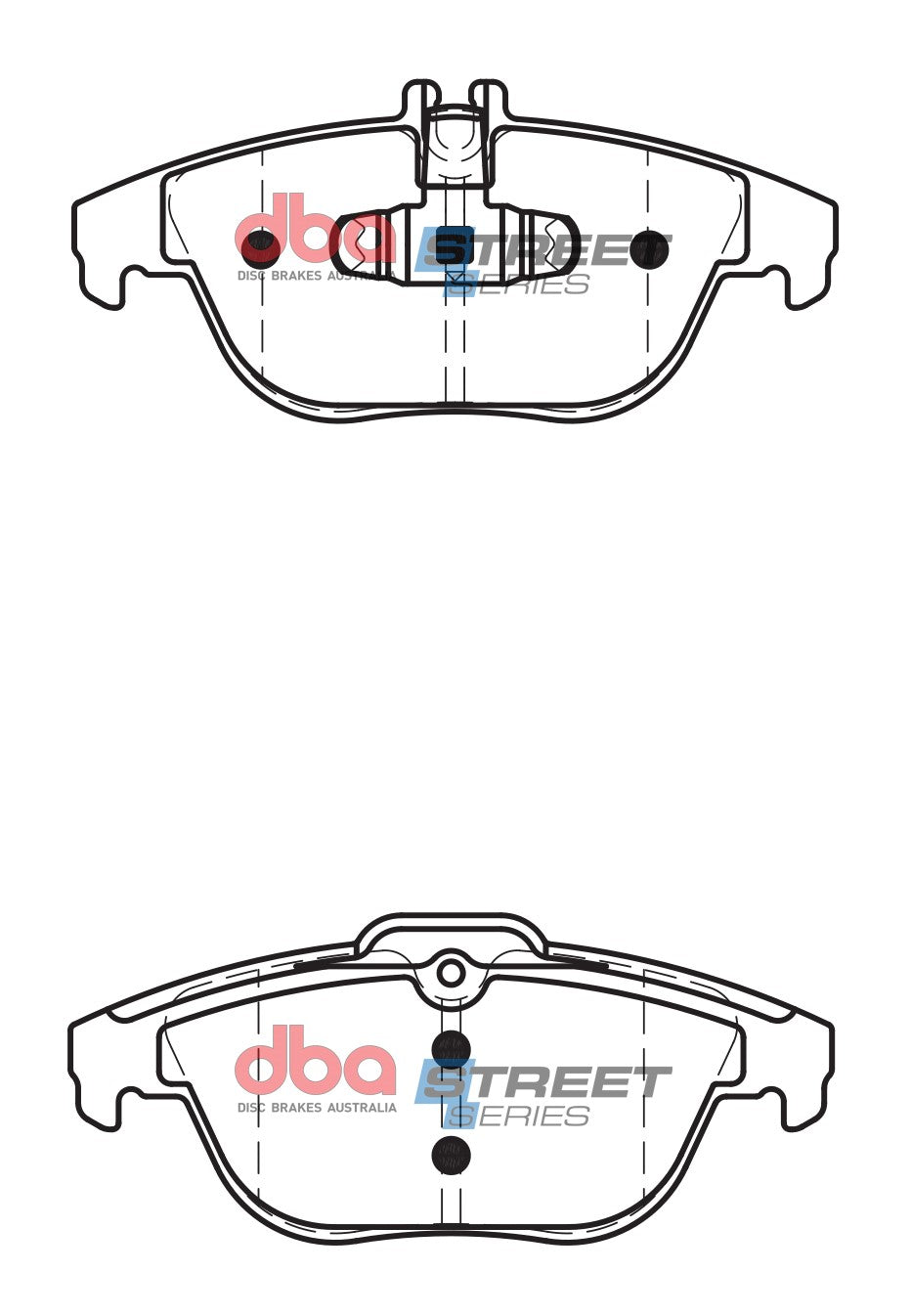 Brake Pads Street Series Ceramic | Rear Axle - DB2182SS