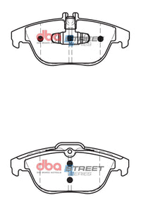 Brake Pads Street Series Ceramic | Rear Axle - DB2182SS