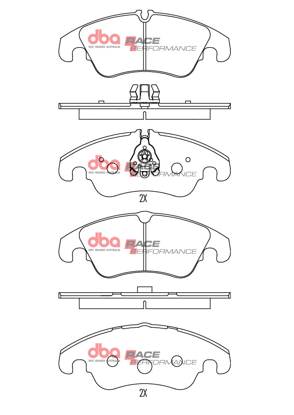 Brake Pads Race Performance - DB2186RP