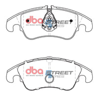 Brake Pads Street Series Ceramic | Front Axle - DB2186SS