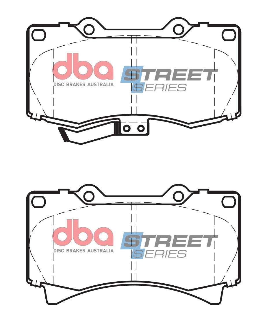 Brake Pads Street Series Semi-metallic | Front Axle - DB2188SS