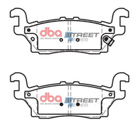 Brake Pads Street Series Semi-metallic | Rear Axle - DB2189SS