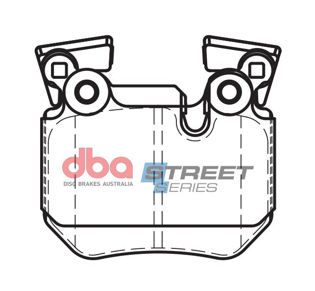 Brake Pads Street Series Ceramic | Rear Axle - DB2196SS