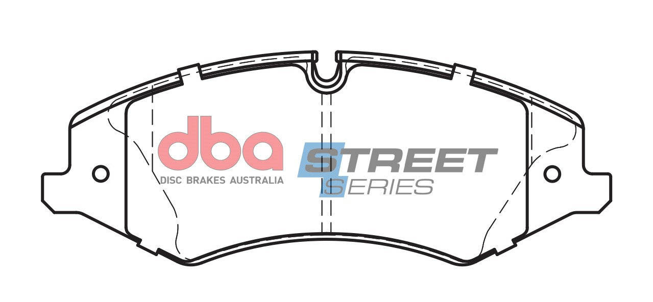 Brake Pads Street Series Semi-metallic | Front Axle - DB2203SS