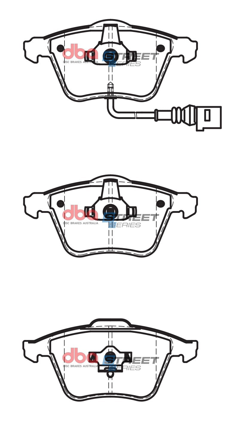 Brake Pads Street Series Ceramic | Front Axle - DB2210SS