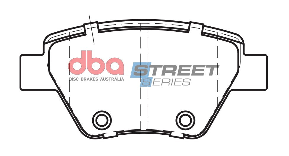Brake Pads Street Series Ceramic | Rear Axle - DB2211SS