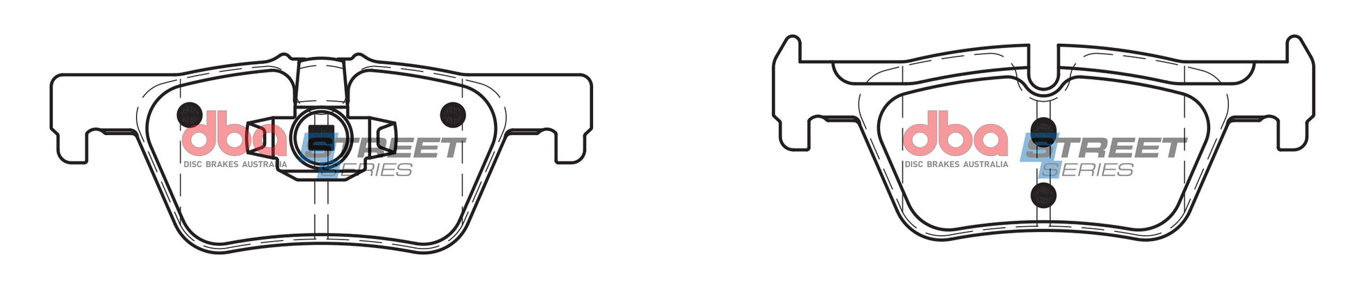 Brake Pads Street Series Ceramic | Rear Axle - DB2224SS