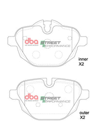 Brake Pads Street Performance | Rear Axle - DB2225SP