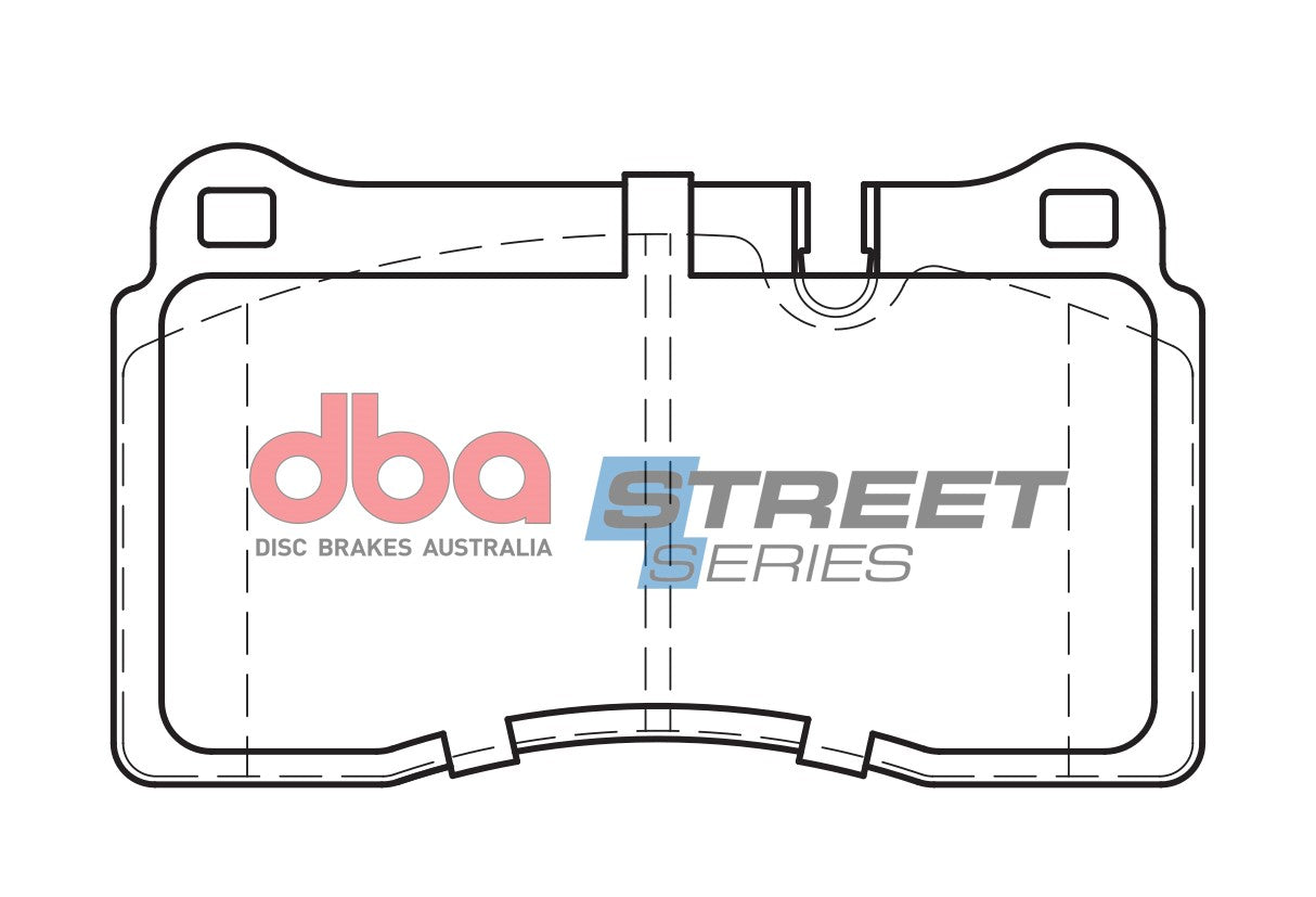 Brake Pads Street Series Semi-metallic | Front Axle - DB2228SS