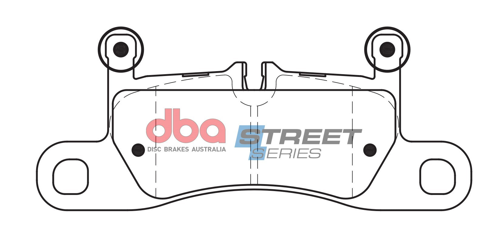 Brake Pads Street Series Semi-metallic | Rear Axle - DB2229SS