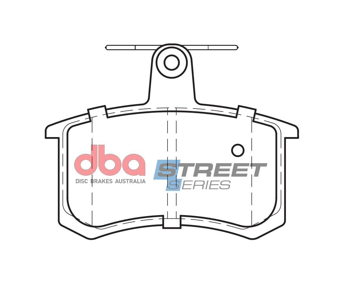 Brake Pads Street Series Ceramic | Rear Axle - DB222SS