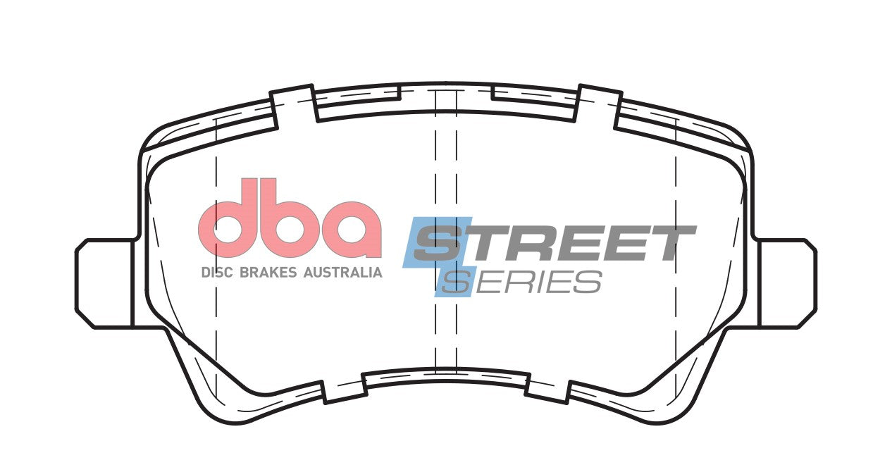 Brake Pads Street Series Semi-metallic | Rear Axle - DB2234SS