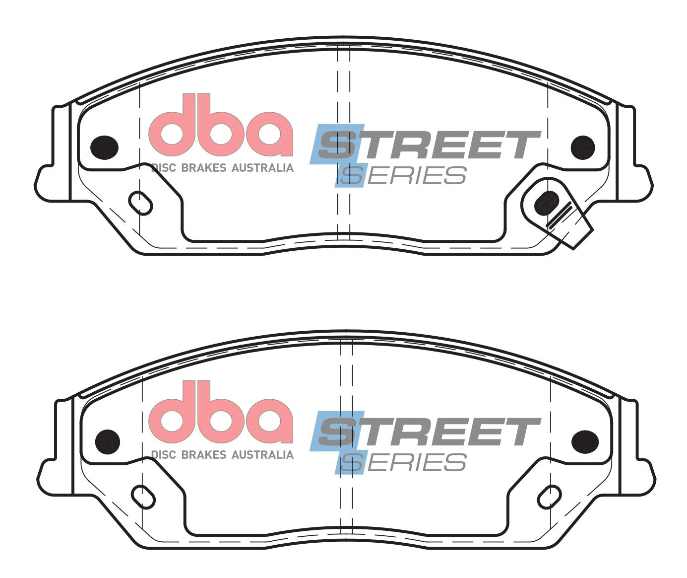 Brake Pads Street Series Ceramic | Front Axle - DB2243SS