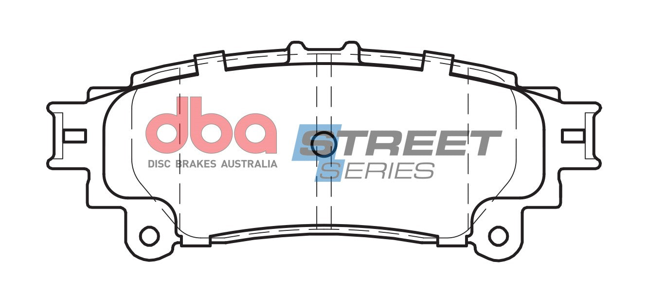 Brake Pads Street Series Ceramic | Rear Axle - DB2245SS