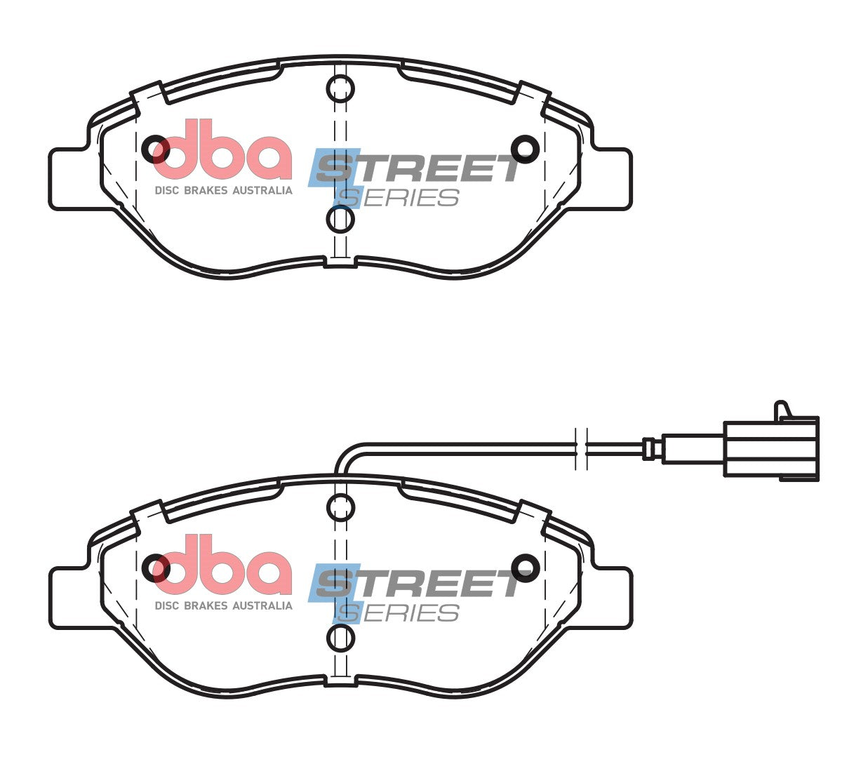 Brake Pads Street Series Ceramic | Front Axle - DB2247SS