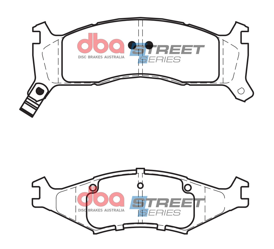 Brake Pads Street Series Ceramic | Front Axle - DB2248SS
