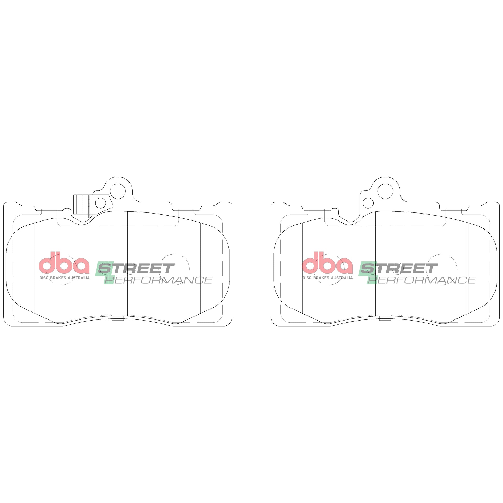 Brake Pads Street Performance | Front Axle - DB2255SP