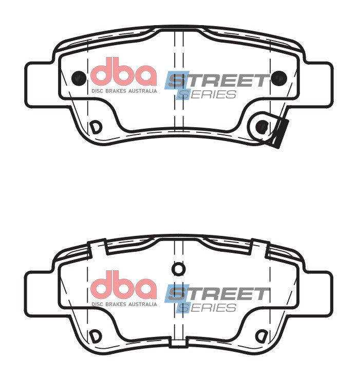 Brake Pads Street Series Ceramic | Rear Axle - DB2256SS