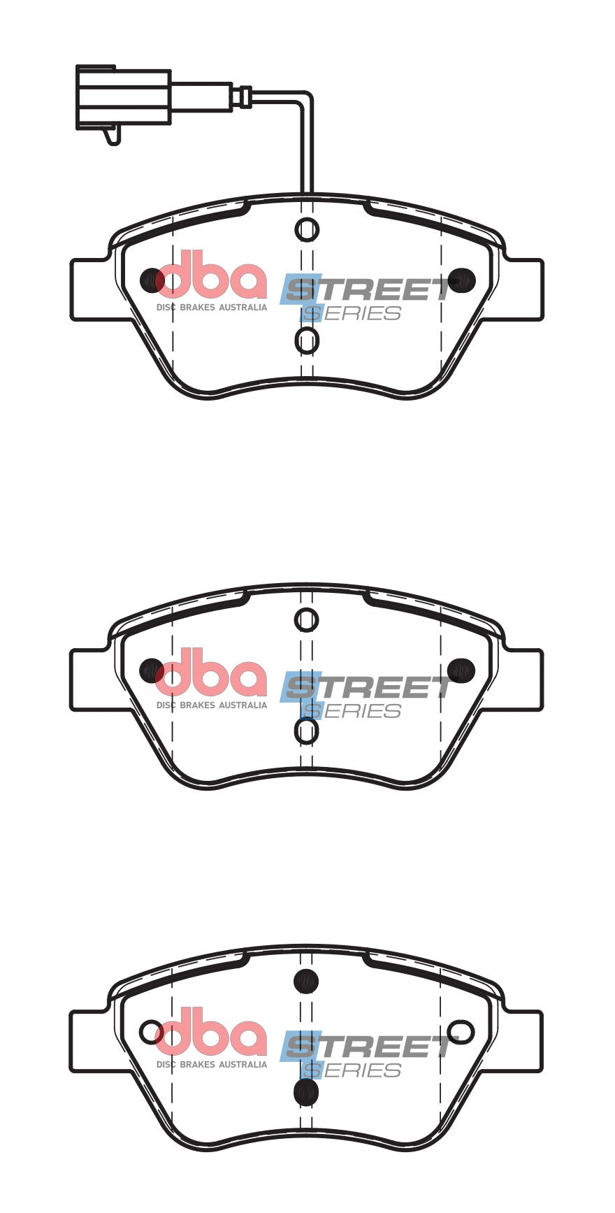 Brake Pads Street Series Ceramic | Front Axle - DB2258SS